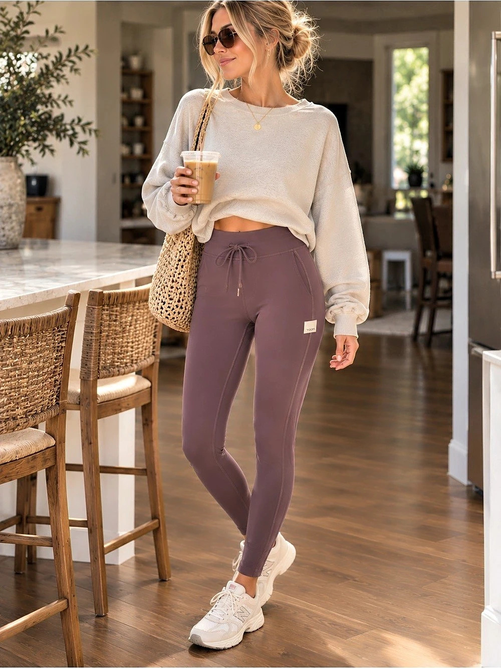Vuori Daily Legging Purple